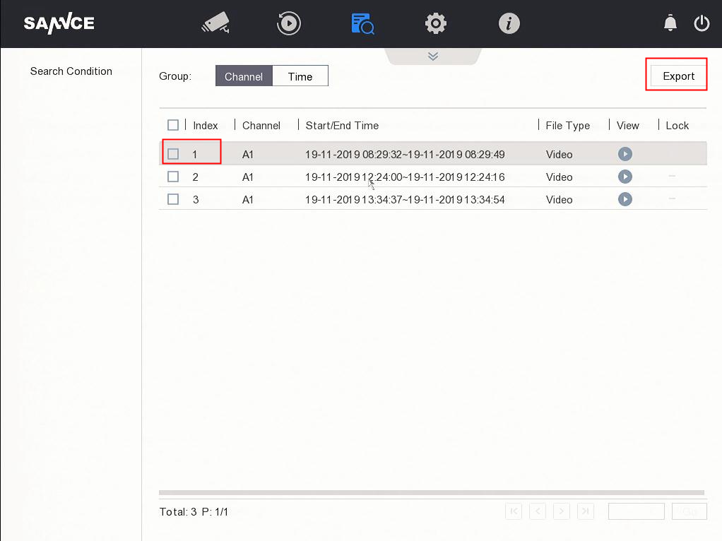 Sannce Home-How to back up the video to USB disk from DVR box – Sannce