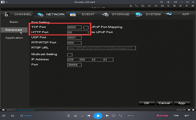 mysql tcp port