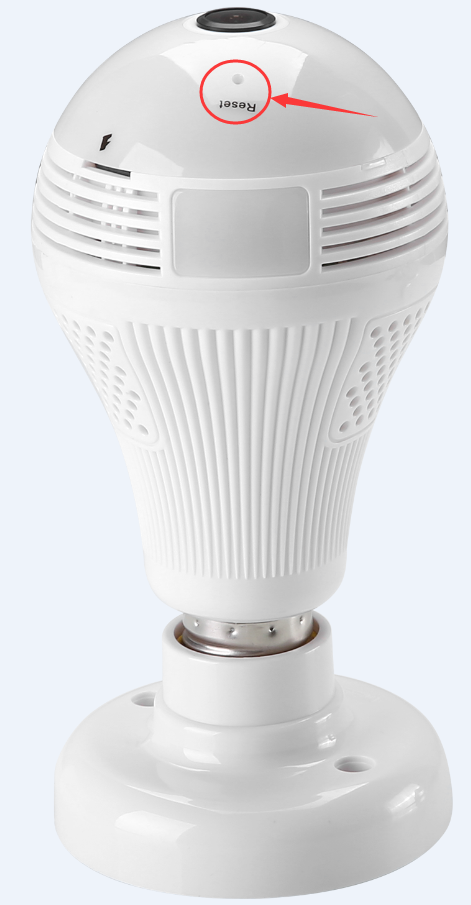 Icsee light bulb sales camera